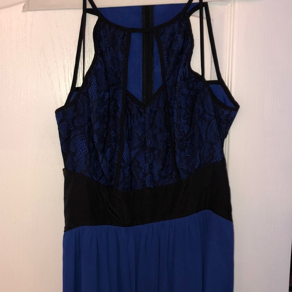 Gorgeous Royal Blue Maxi Dress - Picture 4 of 7